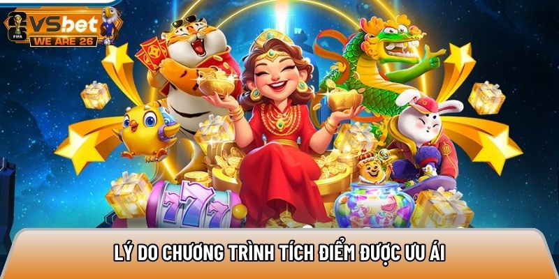 Lý do chương trình tích điểm được ưu ái