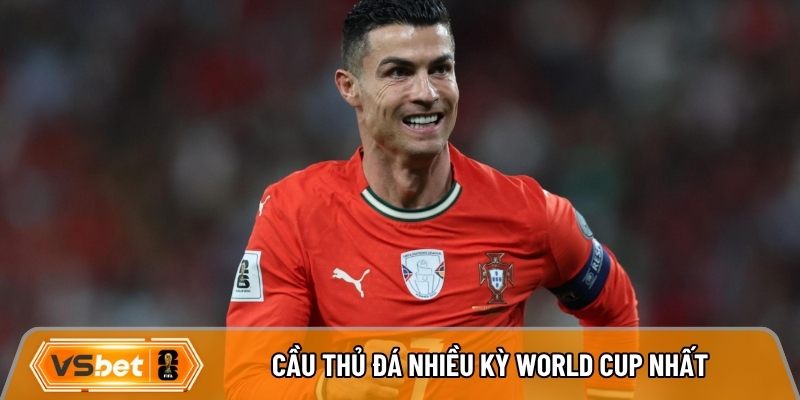 Cầu thủ đá nhiều kỳ World Cup nhất